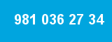 981 036 27 34 981 036 27 34